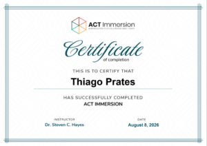 ACT — Certificado Immersion